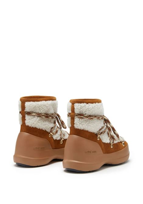 luna shearling boots woman whiskey MOON BOOT | 80D2480020MA03
